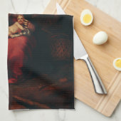 The Flight into Egypt by Abraham Bloemaert  キッチンタオル (四つ折り)