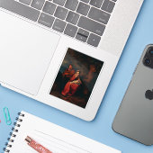 The Flight into Egypt by Abraham Bloemaert  シール (ノートパソコンとiPhone)