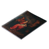 The Flight into Egypt by Abraham Bloemaert  ノートブック (左側)