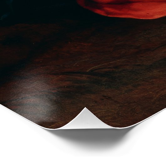 The Flight into Egypt by Abraham Bloemaert  ポスター (コーナー)