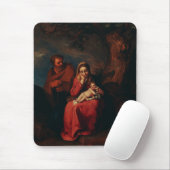 The Flight into Egypt by Abraham Bloemaert  マウスパッド (マウス)