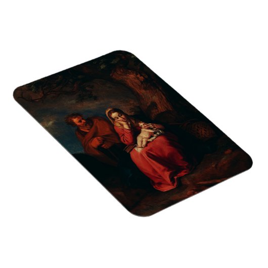 The Flight into Egypt by Abraham Bloemaert  マグネット (右側)