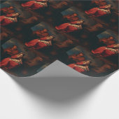 The Flight into Egypt by Abraham Bloemaert  ラッピングペーパー (角)