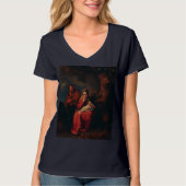 The Flight into Egypt by Abraham Bloemaert  Tシャツ (正面)