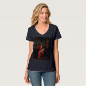 The Flight into Egypt by Abraham Bloemaert  Tシャツ (正面フル)