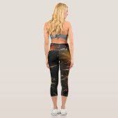 The Flight of the Phoenix – Fiery Abstract Rebirth カプリレギンス (裏面)