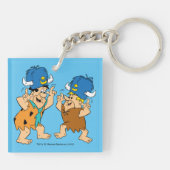 The Flintstones | Fred & Barney Water Buffaloes キーホルダー (裏面)