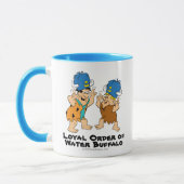 The Flintstones | Fred & Barney Water Buffaloes マグカップ (左)