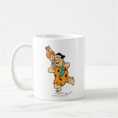 The Flintstones | Fred & Pebbles Flintstone コーヒーマグカップ (左)