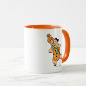 The Flintstones | Fred & Pebbles Flintstone マグカップ (正面右)