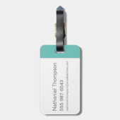 The Flintstones | Fred & Pebbles Flintstone ラゲッジタグ (裏面縦)