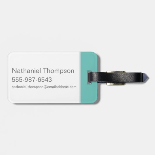 The Flintstones | Fred & Pebbles Flintstone ラゲッジタグ (裏面横)