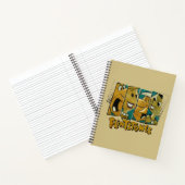 The Flintstones | Retro Comic Character Panels ノートブック (内部)