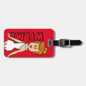 The Flintstones | Wilma Flintstone ラゲッジタグ (正面横)