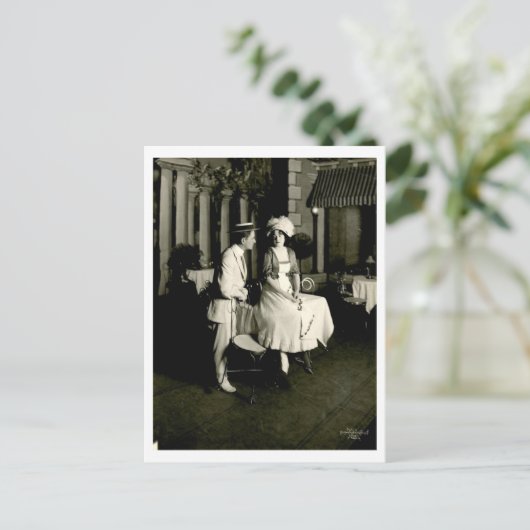 The Flirtingプリンセス, 1911,ヴィンテージ ポストカード (スタンド正面)