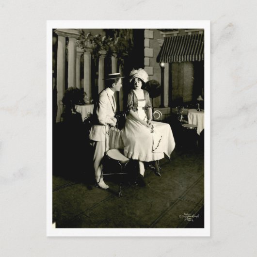 The Flirtingプリンセス, 1911,ヴィンテージ ポストカード (正面)