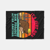 The floggings, morale improves, toxic environment  フリースブランケット (正面(横))