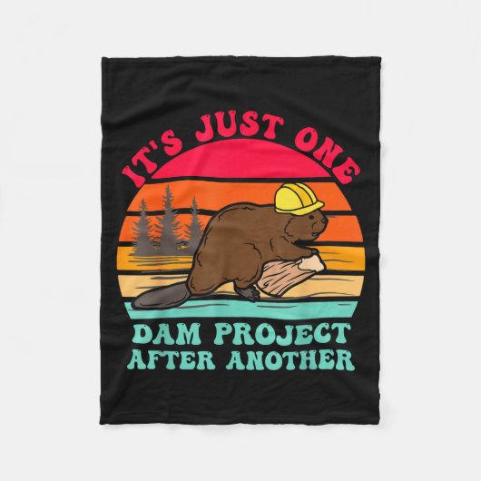 The floggings, morale improves, toxic environment  フリースブランケット (正面)