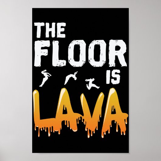 The Floor is Lava ポスター (正面)