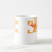 The Floor Is Lava Running Parkour コーヒーマグカップ (中央)