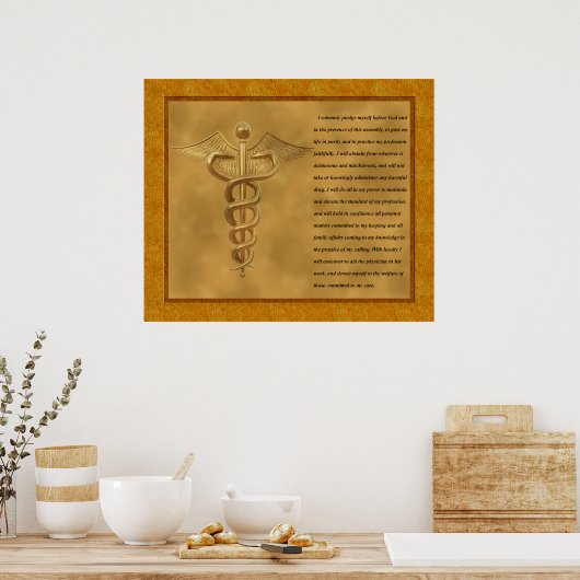 The Florence Nightingale Pledge ポスター (キッチン)