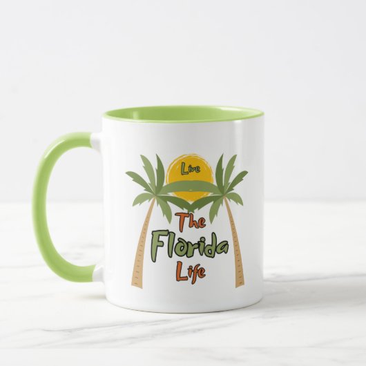 The Florida Life Coffee Mug マグカップ (左)