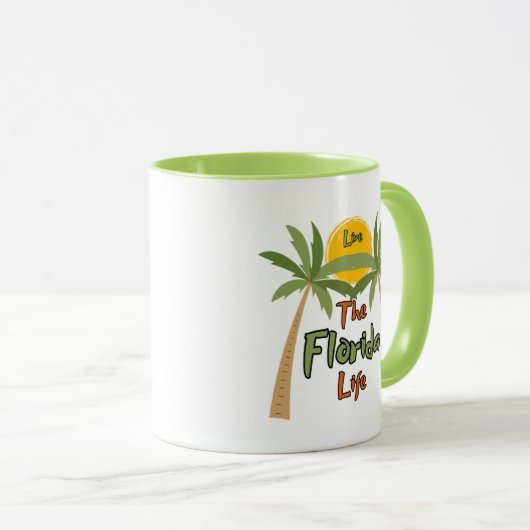 The Florida Life Coffee Mug マグカップ (正面右)