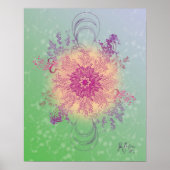 The Flower Experiment(Digital)by Julian P. Flores ポスター (正面)