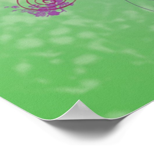 The Flower Experiment(Digital)by Julian P. Flores ポスター (角)