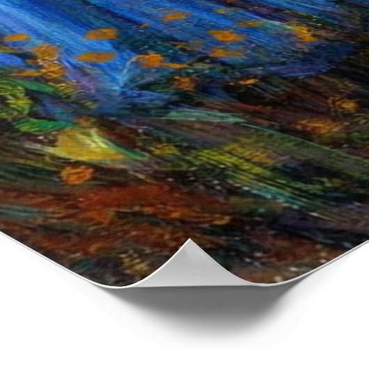 The Flower Picker by John William Waterhouse ポスター (角)