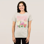 The flowers トライブレンドＴシャツ (正面全面)