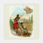 The Flying Trunk  メタルオーナメント (裏面)