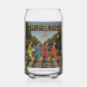 The Foetals: パロディ ガラス缶 (裏面)