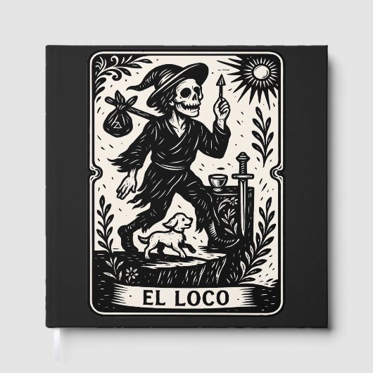 The Fool Tarot Card Art Print ゲストブック (正面)