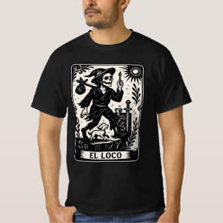 The Fool Tarot Card Art Print Tシャツ