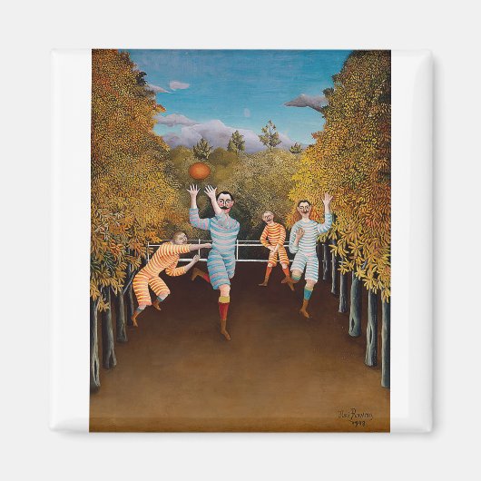 The Football Players マグネット (正面)