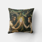 The Forbidden Fruit - Adam and Eve クッション (裏面)