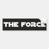 The Force™ Bumper Sticker バンパーステッカー (正面)