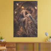 The Forest Dreamer キャンバスプリント (インサイチュ (リビング))