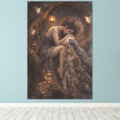 The Forest Dreamer キャンバスプリント (インサイチュ (ウッドフロア))