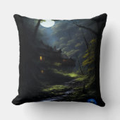 The Forest Dwellers AI Concept Art by Xzendor7 クッション (正面)