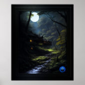 The Forest Dwellers AI Concept Art by Xzendor7 ポスター (正面)