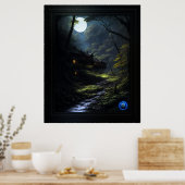 The Forest Dwellers AI Concept Art by Xzendor7 ポスター (キッチン)