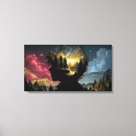 The Forest from the Trees Canvas Print キャンバスプリント (正面)