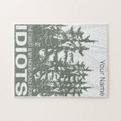 The Forest Is My Hiding Place From Idiots Saying ジグソーパズル (横)