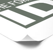 The Forest Is My Hiding Place From Idiots Saying ポスター (コーナー)