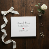 The Forever Chapter – Elegant Personalized  ゲストブック