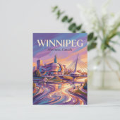 The Forks Canada ポストカード (スタンド正面)