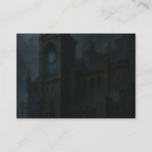 The Forsaken Citadel 名刺 (裏面)