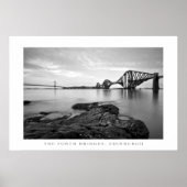 The Forth Bridges, Edinburgh - Print ポスター (正面)